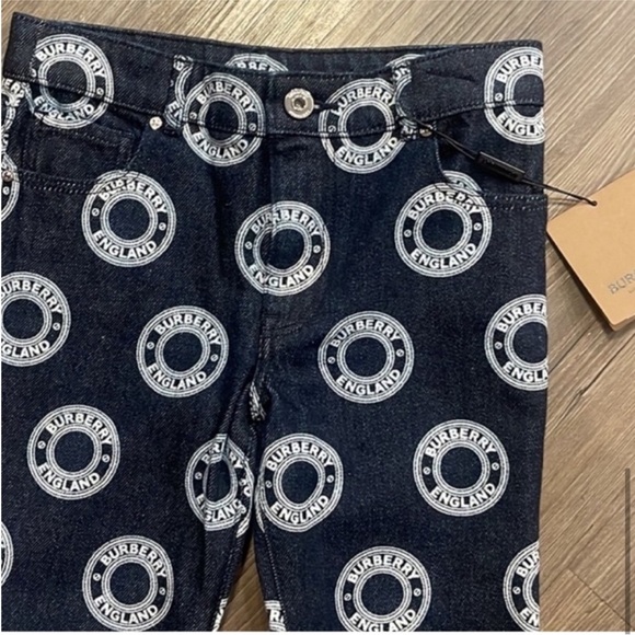 Burberry Kids' Aldric Logo Jeans Size 6Y US NWT - Picture 5 of 8